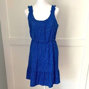 Banana Republic Blue Casual Dress size small petite in excellent condition